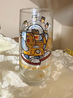 vintage 1979 Burger King "Wizard of Fries" collector glass